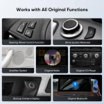 مانیتور اندروید VoxX –  خودرو BMW سری 5 (2005-2008) - Image 2